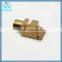 CNC lathe turning parts custom fabrication service brass turning part