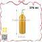 375ml brilliant golden spray painting aluminum bottle