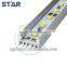 White Color DC12V 72led/m 18w Waterproof Aluminum profile Aquarium LED Rigid strip light Bar