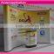 Aluminum Product Display Stands Magnetic Pop Up Display For Advertising backdrop