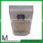 security and high quality coffee bean nuts power stand up zipper bag