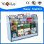 Kindergarten furniture children cabinet children bookshelf with cartoon design