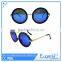 sunglasses 2016 round frame mirror lens unisex sunglasses