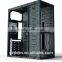 unique landscape painting white front panel computer case