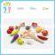 Educational toys kids pretend play fake food pizza for nursery school