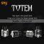 2015 Best Vapor Tank RDA Dripper Vaporizer Totem New Design For Box Mod