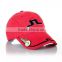 custom logo cap stone washed golf cap snapback golf hats