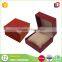  China factory texture paper custom luxury watch packaging box with sponge insert