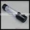 10ML/15ML/30ML/silver airless pump bottle cosmeti packaging black vacuum pump bottle