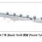 Metal Slatwall Hanging shelf brackets
