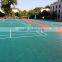 Suspended PP interlocking portable badminton court mat