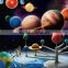 Tranning Intelligence Education Toys Plastic Nine Planets Model