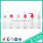 100ML oval shaped pet plastic bottle with pump sprayer