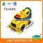 Plastic friction excavator vehicle toy cute design for kids