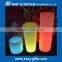 Luminous garden plastic led flower pot rechargeable flower planters