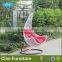 Outdoor hanging basket rattan swing chair