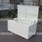 Aluminum outdoor storage boxes