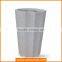 Home Decorative Fiberglass Outdoor Flower Vase