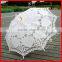 Handmade Ivory Battenburg Lace parasols