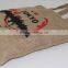 Eco-friendly reusable jute grocery bags with long handles