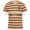 100%cotton custom striped t shirt