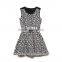 Girls Heart Print A-Line Dress Modren Children Wedding Dress Frocks Designs 2016 HSd7327