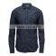 2017 new design shirts casual for men slim fit