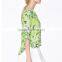 China fashion factory manufacturer summer prints images of ladies casual tops