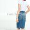 high waisted button front cheap denim skirts for women