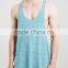 Stringer custom made plain 100% cotton wholesale bodybuilding stringer singlet in bulk
