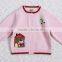 Dongguan manufactured kids thick wool knit sweater coat pattern