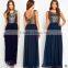 F20033A Women sexy dress sleeveless long backless dress women summer maxi dress