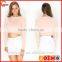 2014 Women's Autumn Latest Sweater Knit Long Sleeves Crop Wholesale Women Tops