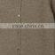 Customed Olive Green Shinny Long Sleeve Buttons Closured Cashmere Cardigan for Little Girls