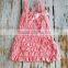  china cheap children pink bow flower tutu dress wholesale pettiskirts for girls 1-11