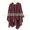 Fashion Women Long acrylic poncho acrylic shawl Scarf