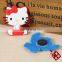 Eco-friendly pink owl design soft pvc refrigerator magnet for leaving message memo