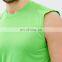 mens neon green sports racer back singlet