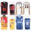 New Fashion 100% polyester basketball jersey wholesale