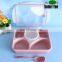 Plastic 5+1Sealed Lunch Box With Soup Box And Spoon