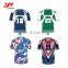 High quality wholesale cheap polyester custom sublimated blank rugby jersey for team