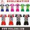 2015 thailand original sublimation soccer uniform, quick dry sublimated soccer jersey for man
