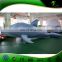 Blue Inflatable Dolphin Cartoon Helium Balloon Inflatable Fish Animal Replica Flying Toys Advertising Parade Balls
