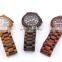 Hot sale  japanese movement mens watch wood bamboo watch