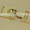Fancy design for bag lock metal splice buckles