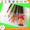 0.75mm 1mm 1.5mm 2.5mm 4mm 6mm 10mm pvc insulated Bare Copper Stranded electrical cables and wires (bv cable)