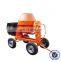 electric motor portable concrete mixer with plastic drum