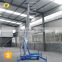 7LSJLI Shandong SevenLift electric personal aluminum alloy scissor single mast working platform lifter