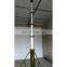 40FT motorized aluminum telescopic antenna mast with hand lifting bar