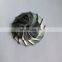 TD05H 52.56/80.00mm 7+7 Blades High Performance Point Milling Turbocharger Milling/aluminum 2618/billet Compressor Wheel